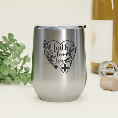 12oz Insulated Wine Tumbler