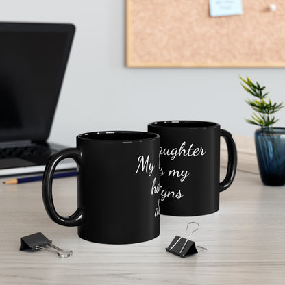 11oz Black Mug