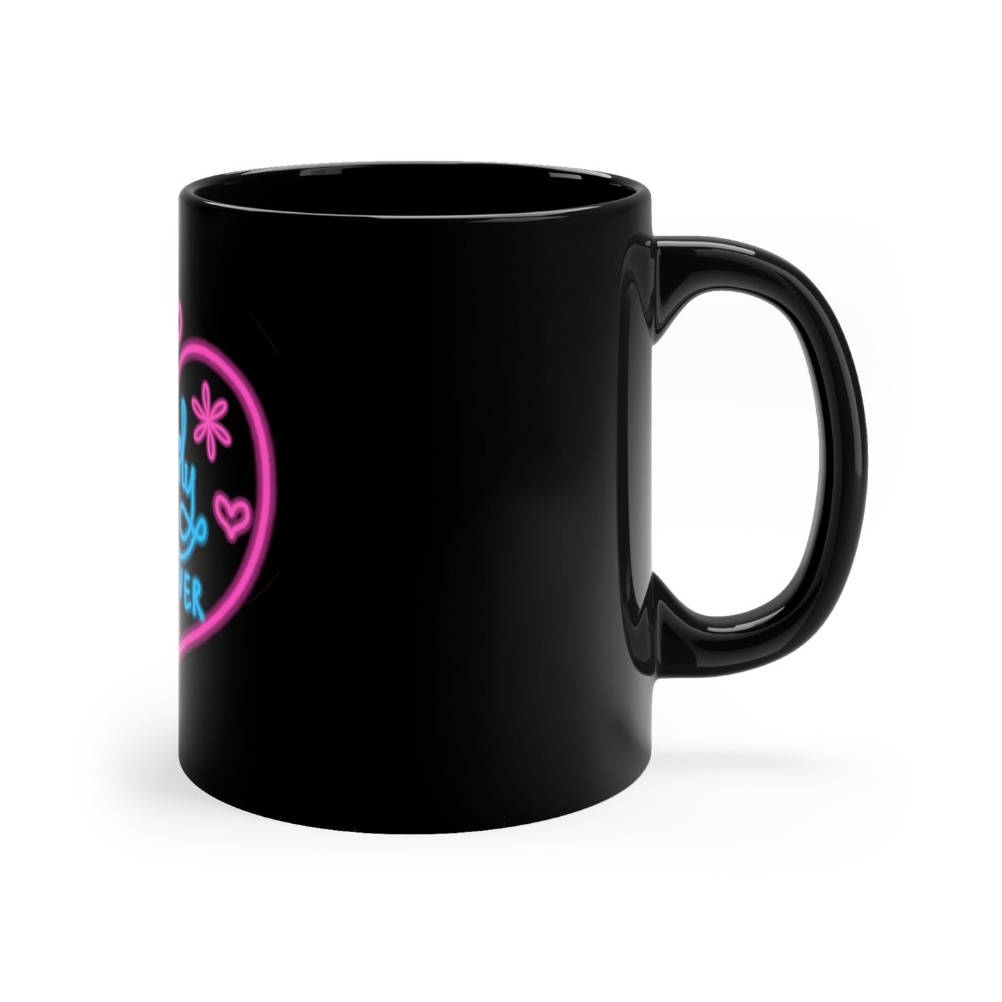 11oz Black Mug