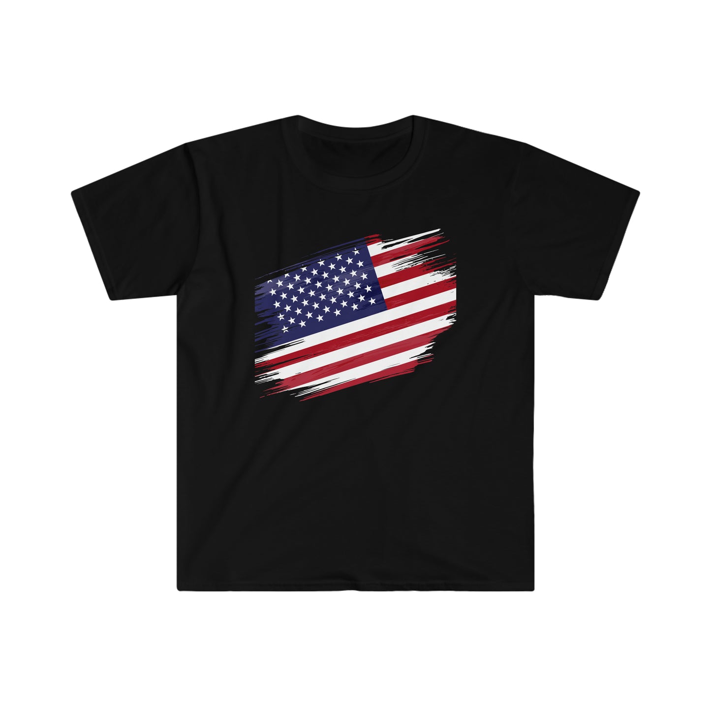 American Flag Softstyle T-Shirt