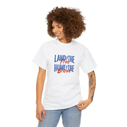 Land of the Free Cotton Tee