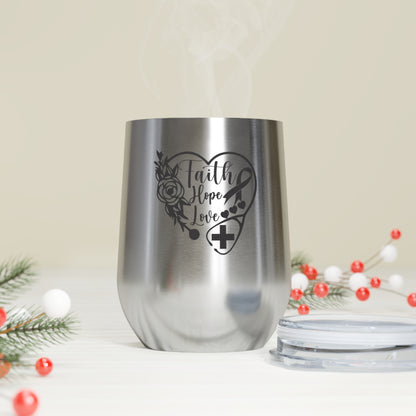 12oz Insulated Wine Tumbler