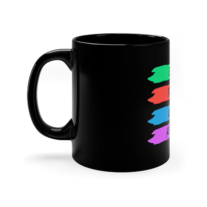 11oz Black Mug