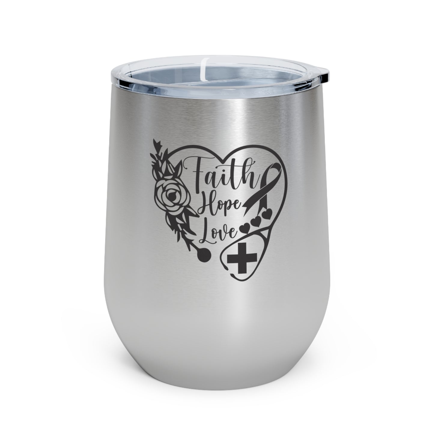 12oz Insulated Wine Tumbler