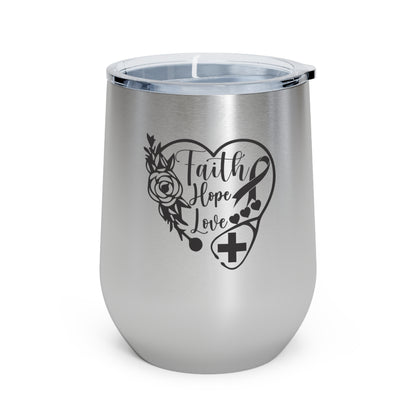 12oz Insulated Wine Tumbler