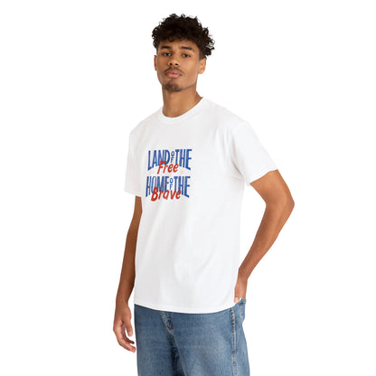 Land of the Free Cotton Tee