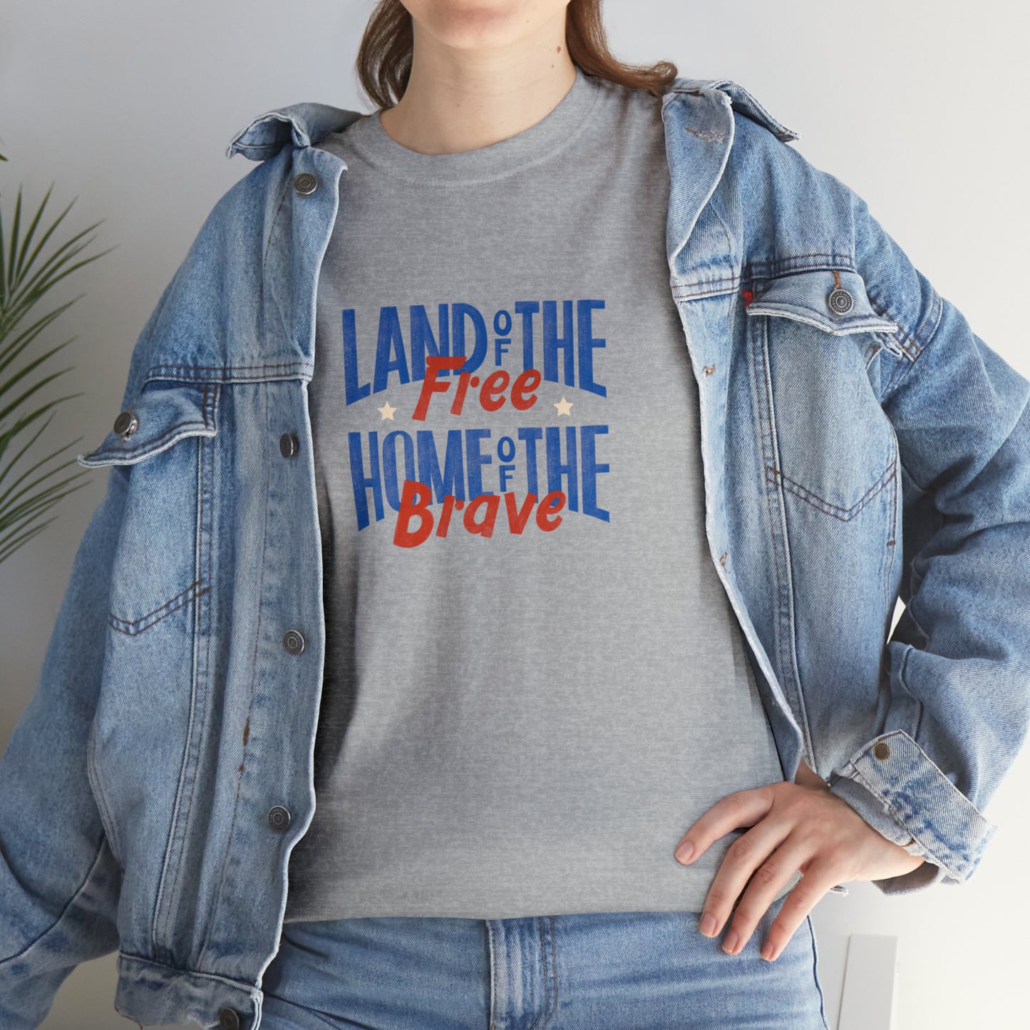 Land of the Free Cotton Tee