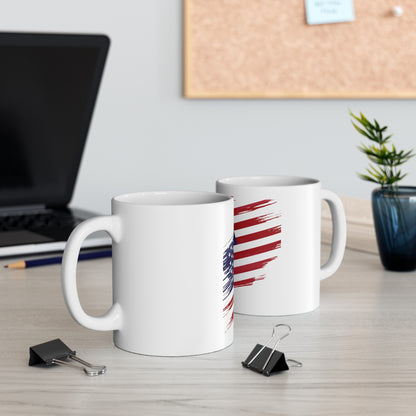 American Flag Mug