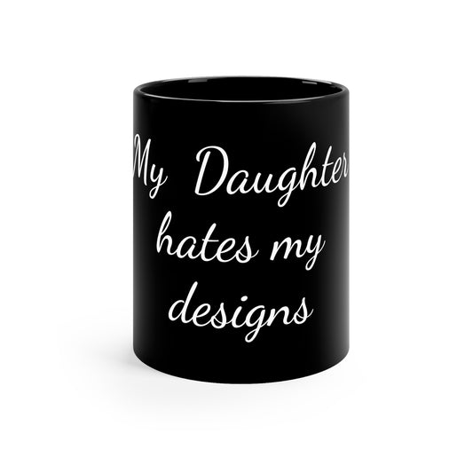 11oz Black Mug