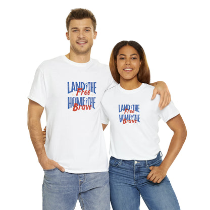 Land of the Free Cotton Tee