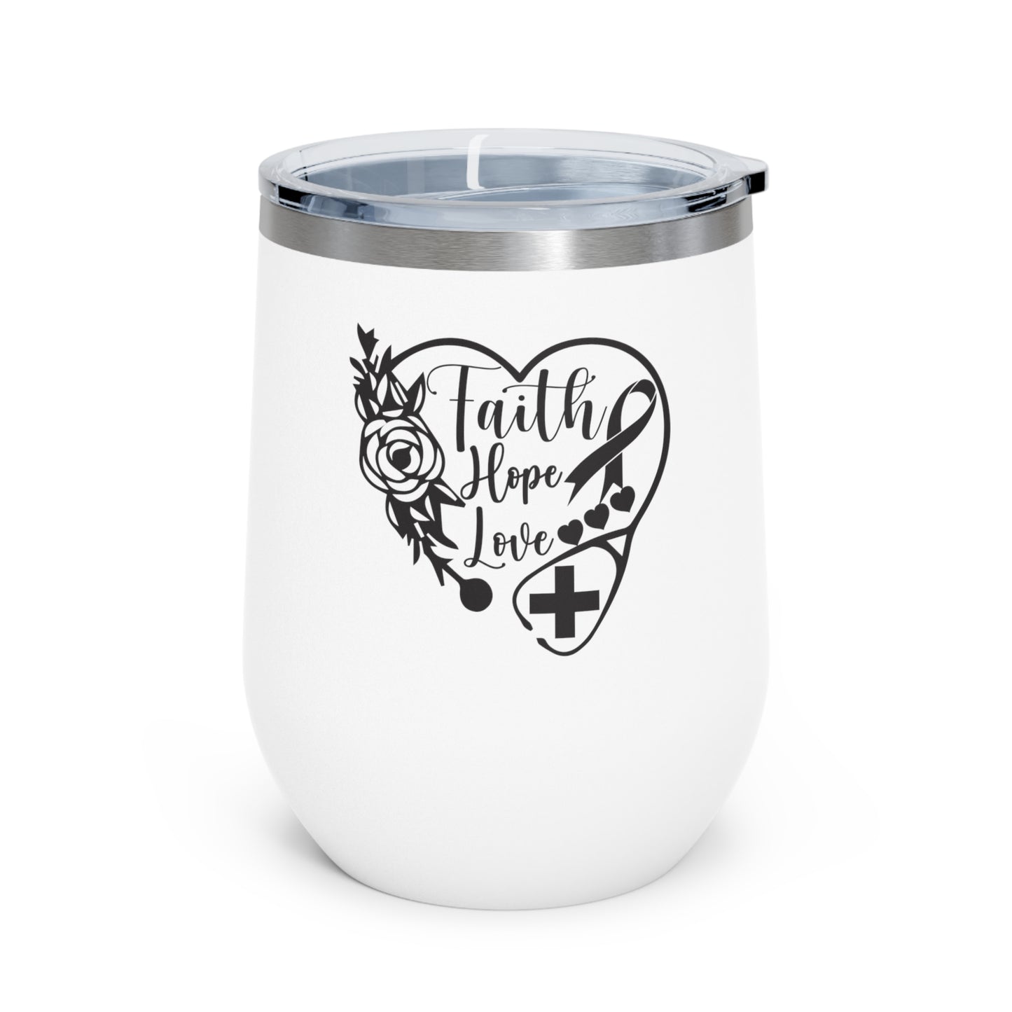 12oz Insulated Wine Tumbler