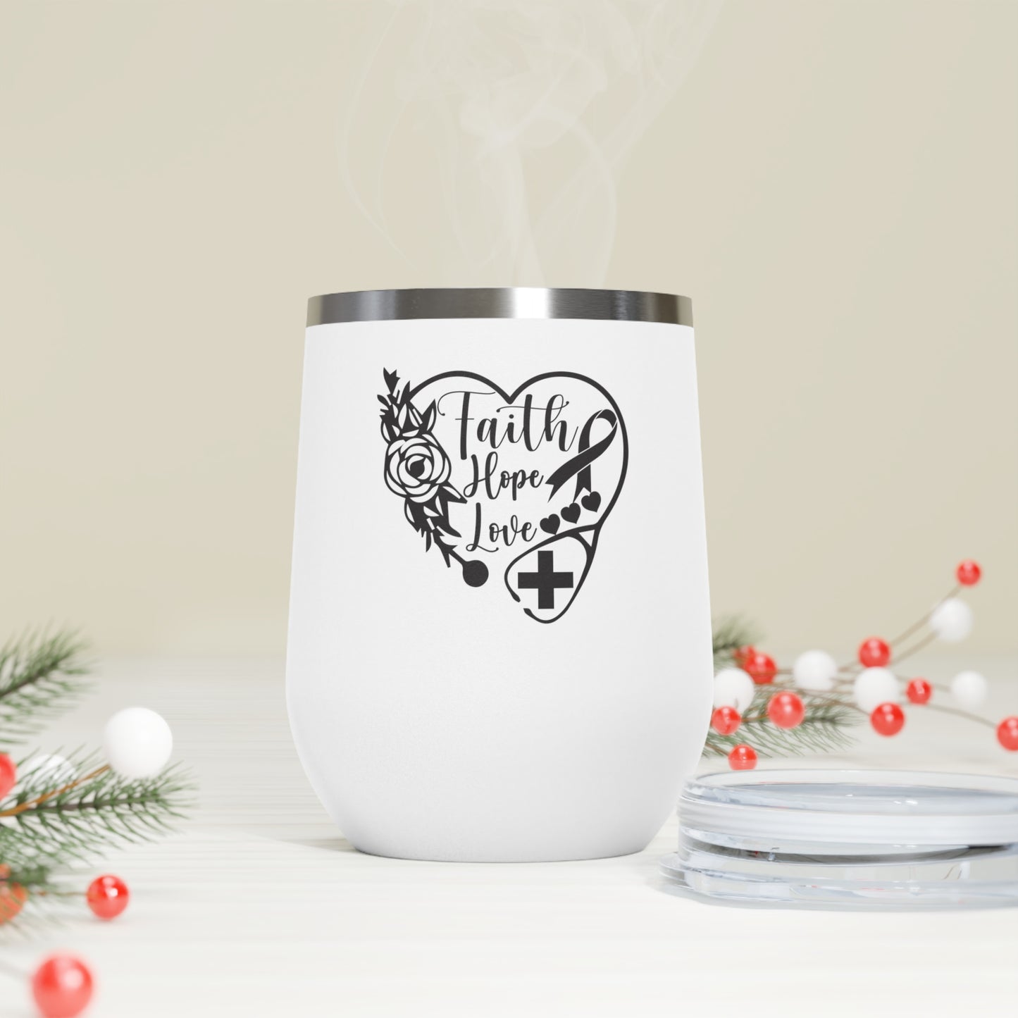 12oz Insulated Wine Tumbler