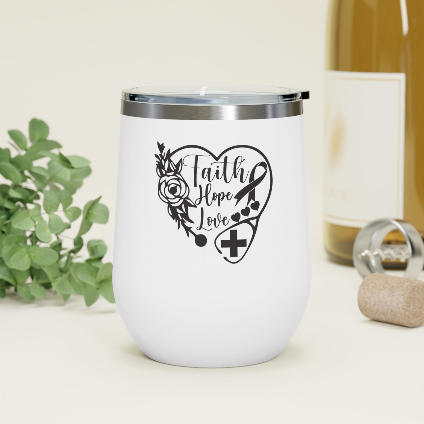 12oz Insulated Wine Tumbler