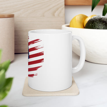 American Flag Mug