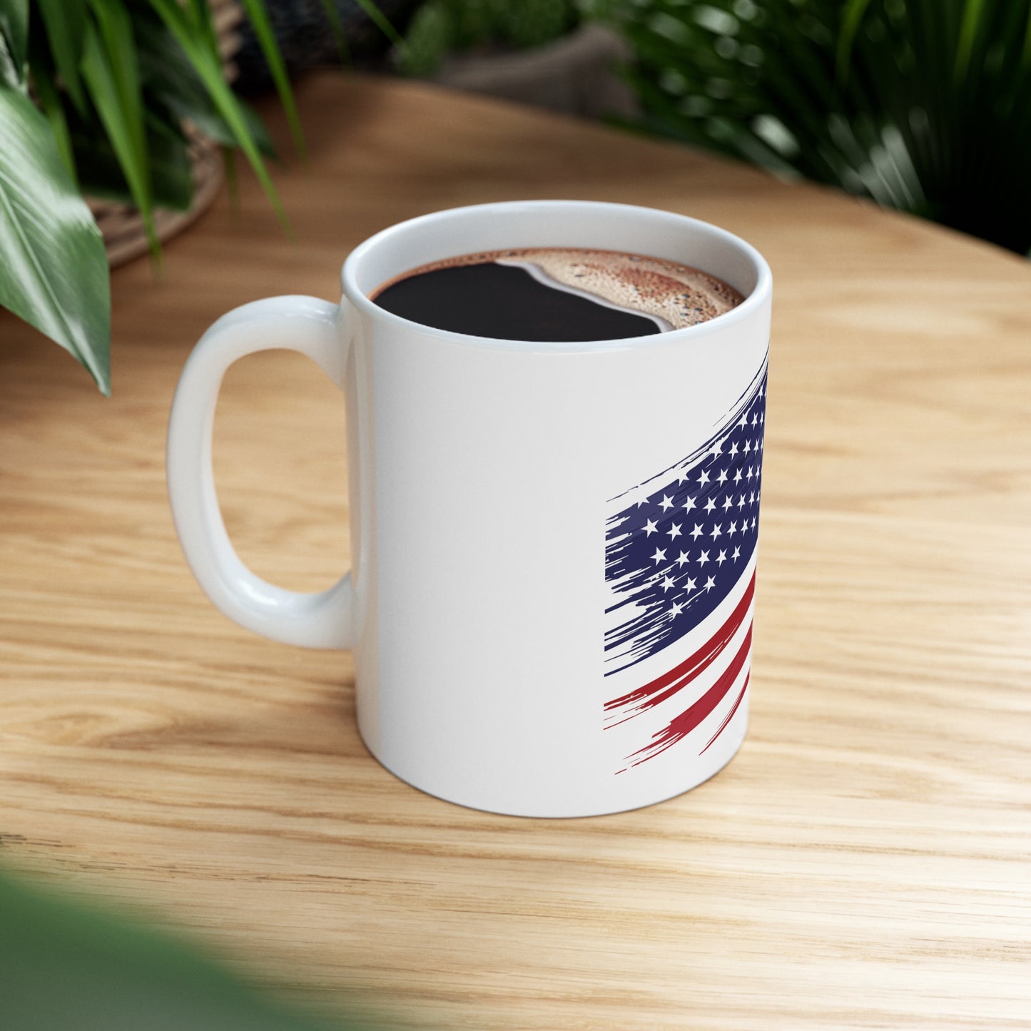 American Flag Mug