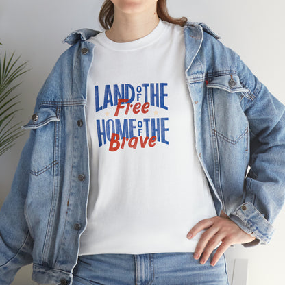 Land of the Free Cotton Tee