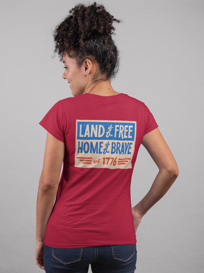 The "Home of the Brave" Tee