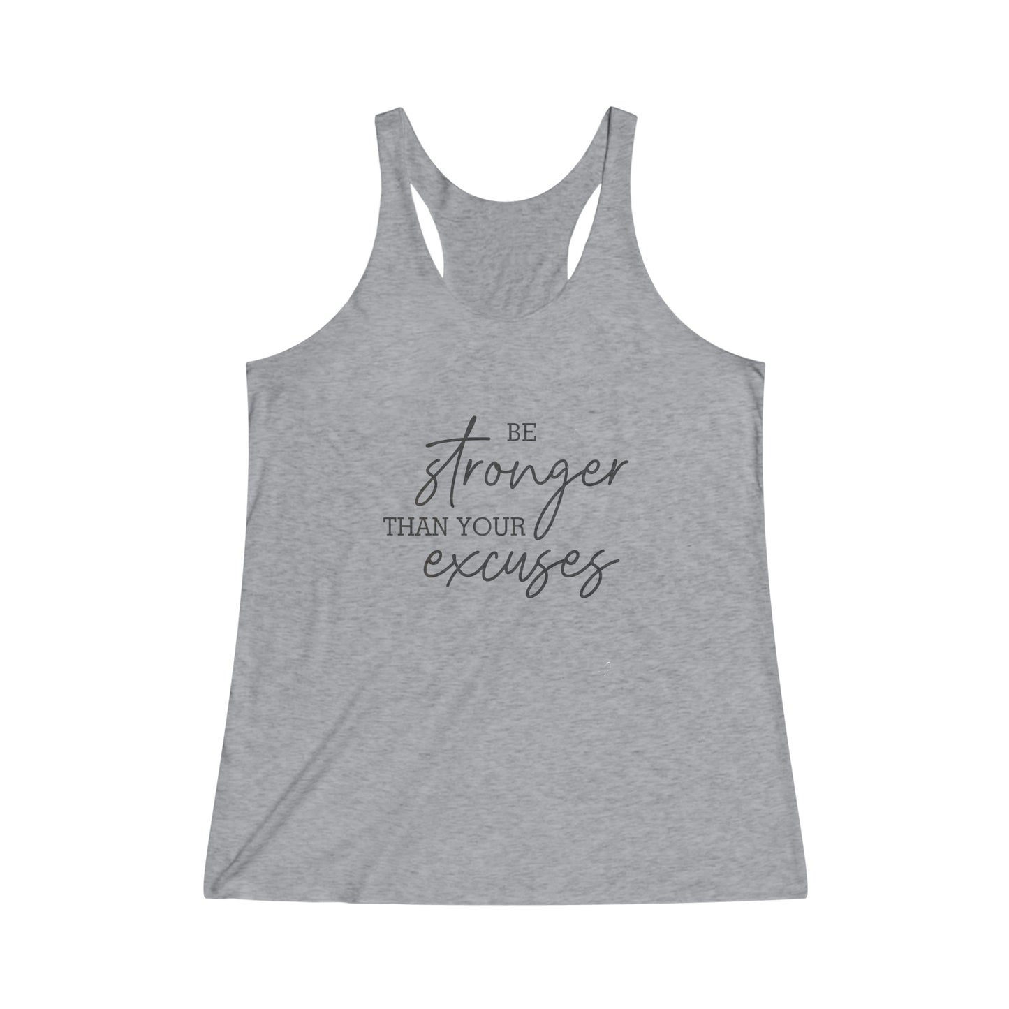 Be Stronger Racerback Tank