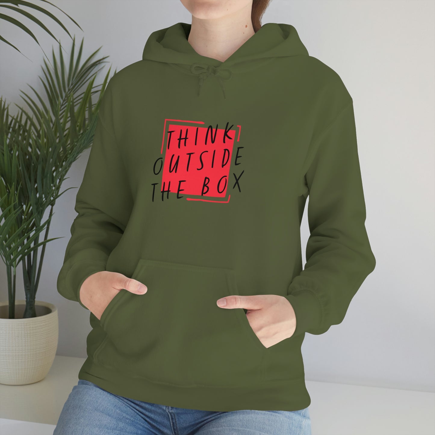 Think Outside The Box Hoodie