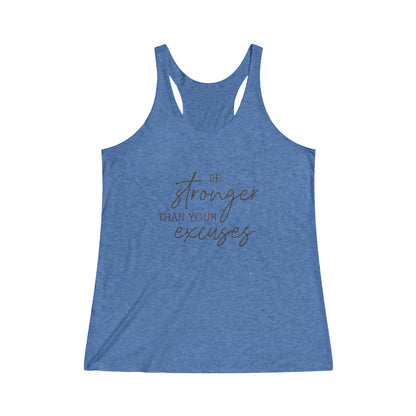 Be Stronger Racerback Tank