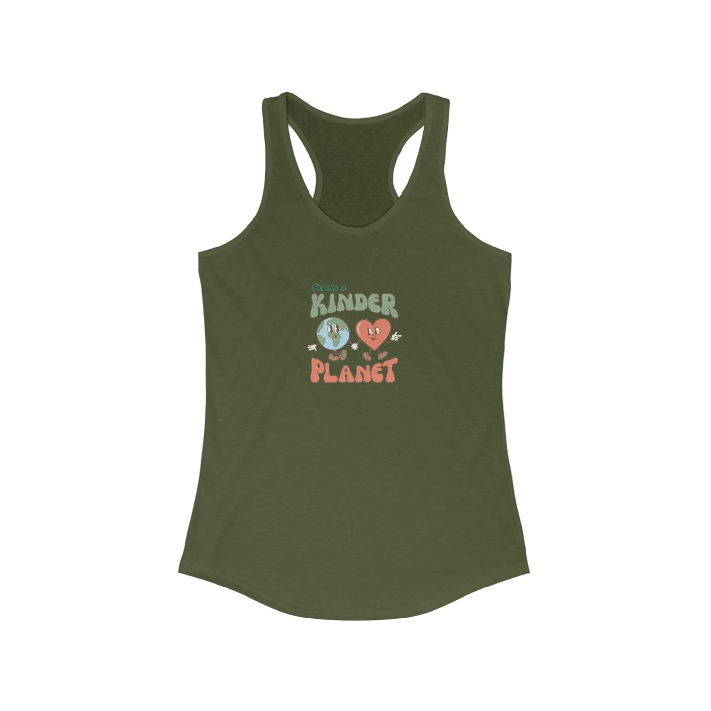 Kinder Planet Racerback Tank