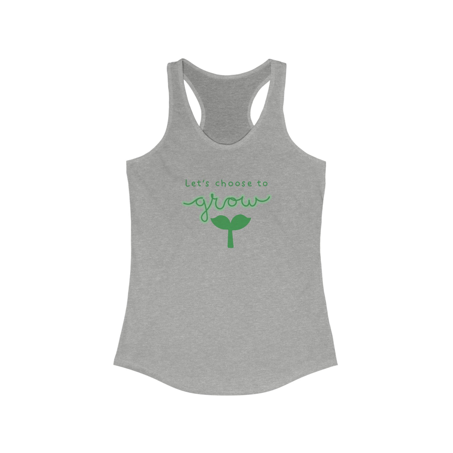 Grow Racerback Tank