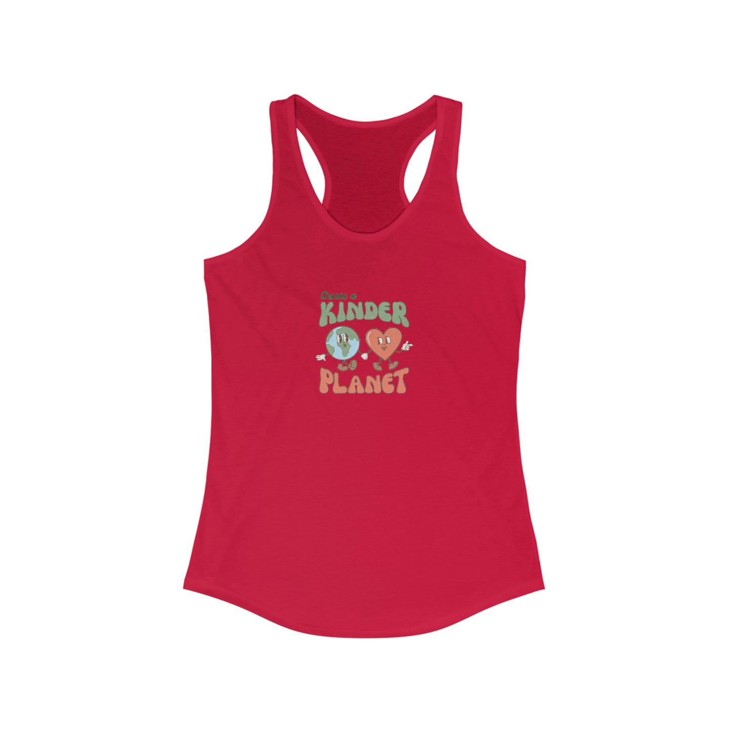 Kinder Planet Racerback Tank