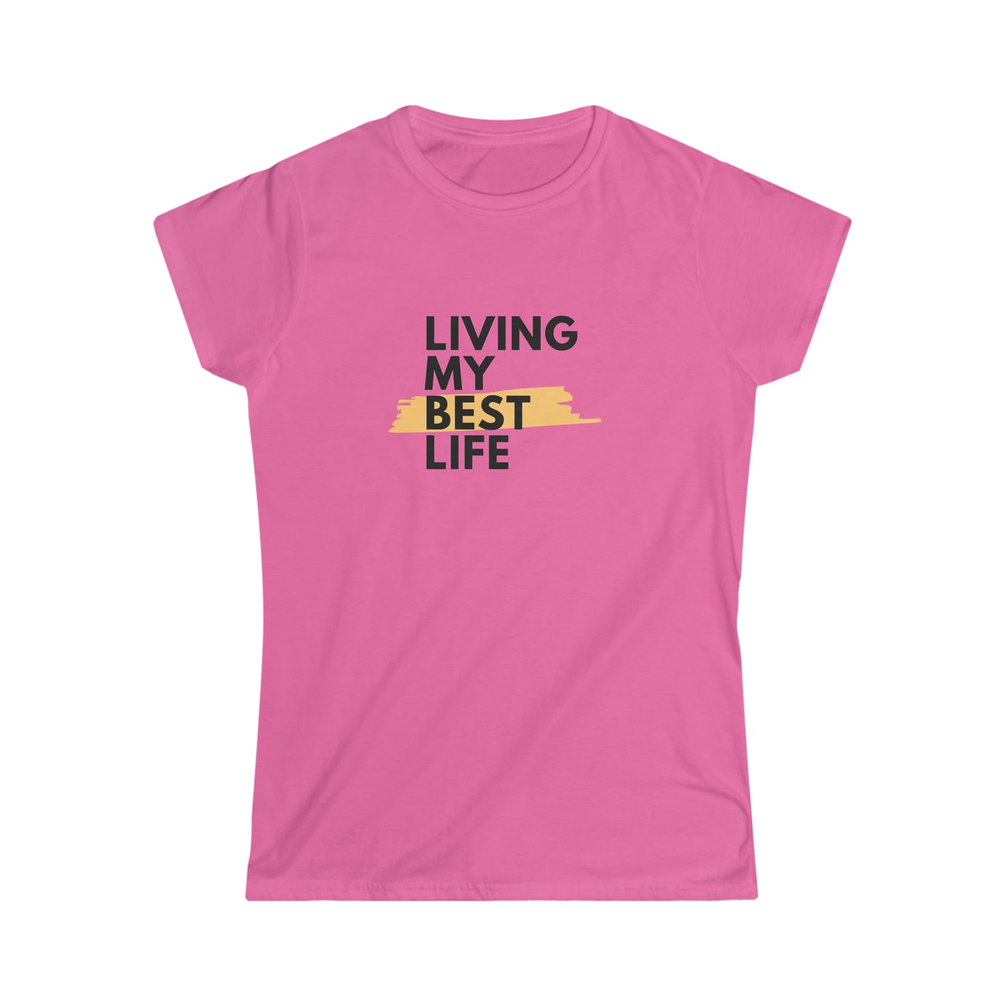 Living My Best Life Softstyle Tee