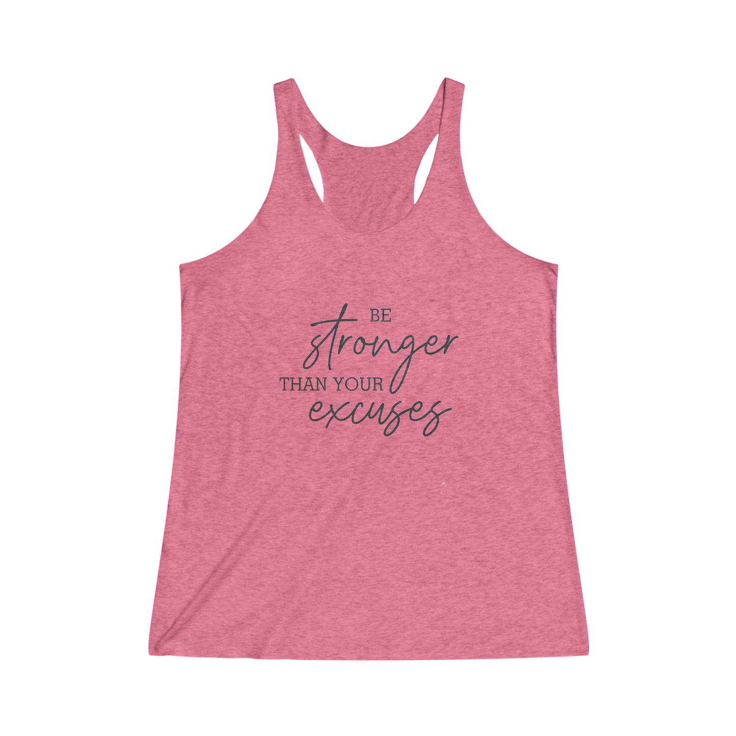 Be Stronger Racerback Tank