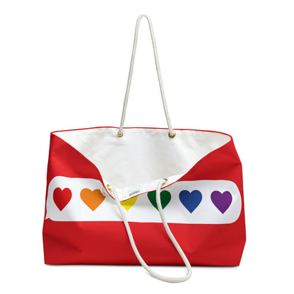 Hearts Weekender Bag