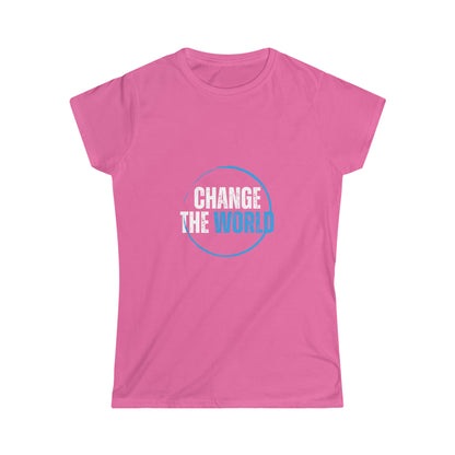 Change The World Softstyle Tee