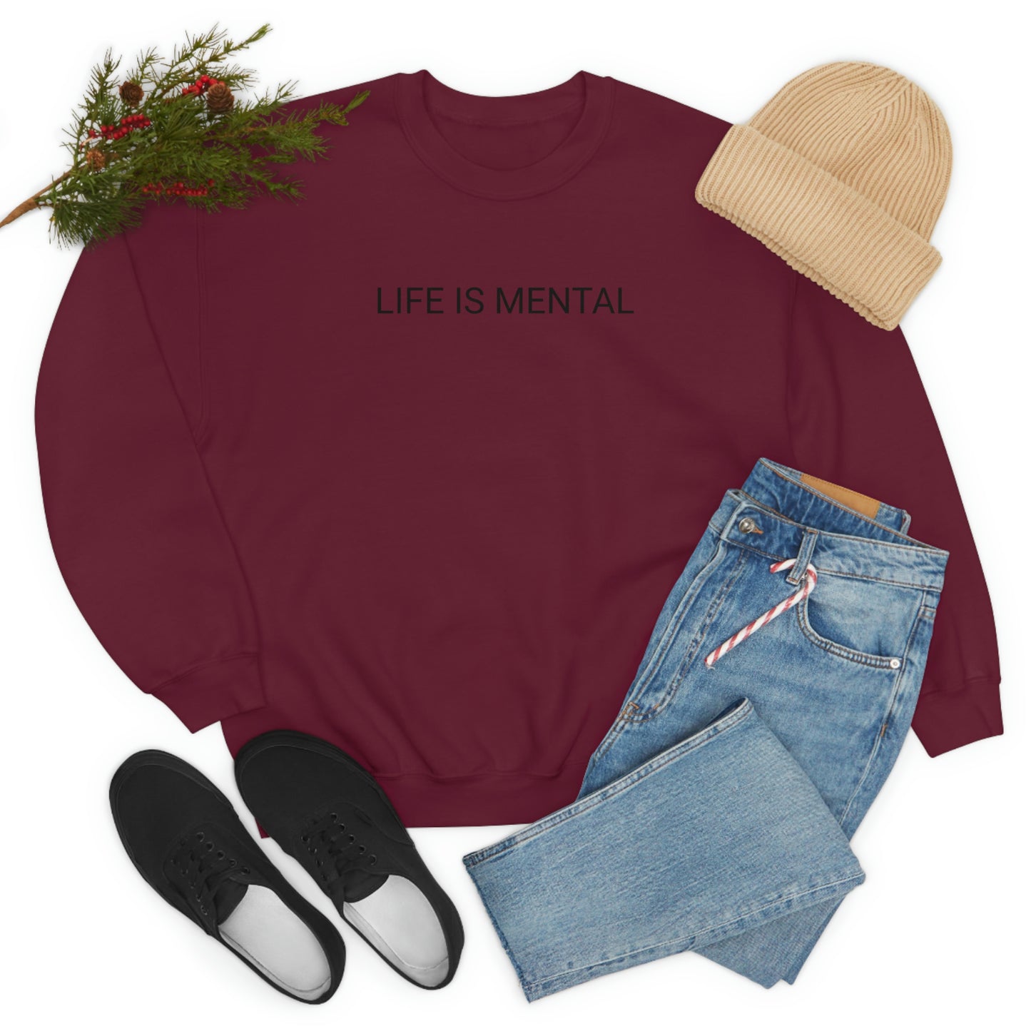 Live Is Mental Sweatshirt