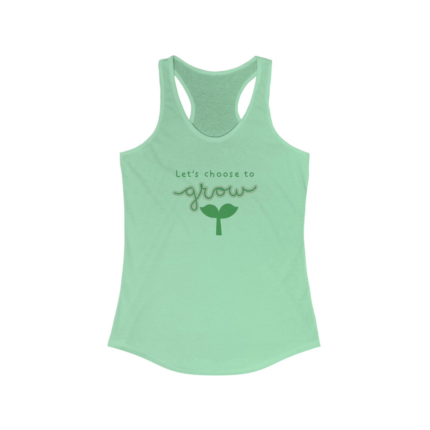 Grow Racerback Tank