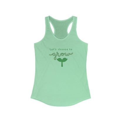 Grow Racerback Tank