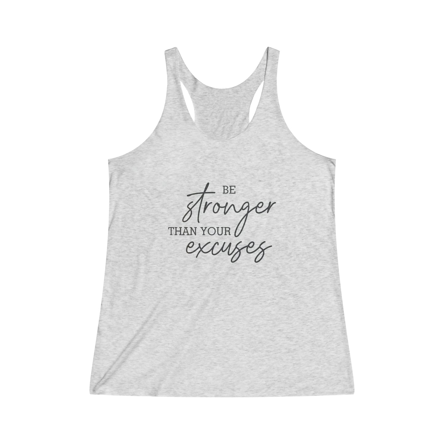 Be Stronger Racerback Tank