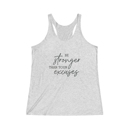 Be Stronger Racerback Tank