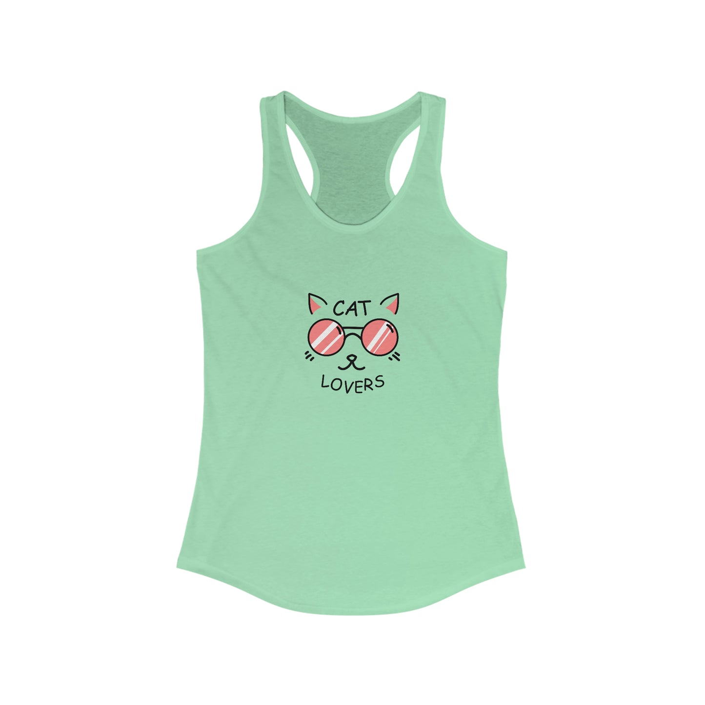 Cat Lovers Racerback Tank