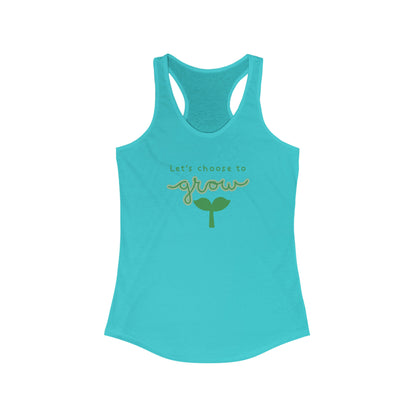 Grow Racerback Tank