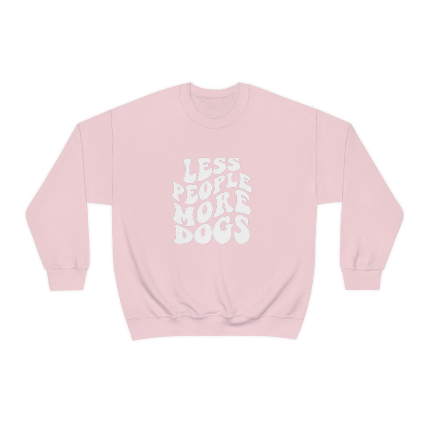 Less People More Dogs Sweatshirt