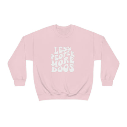 Less People More Dogs Sweatshirt