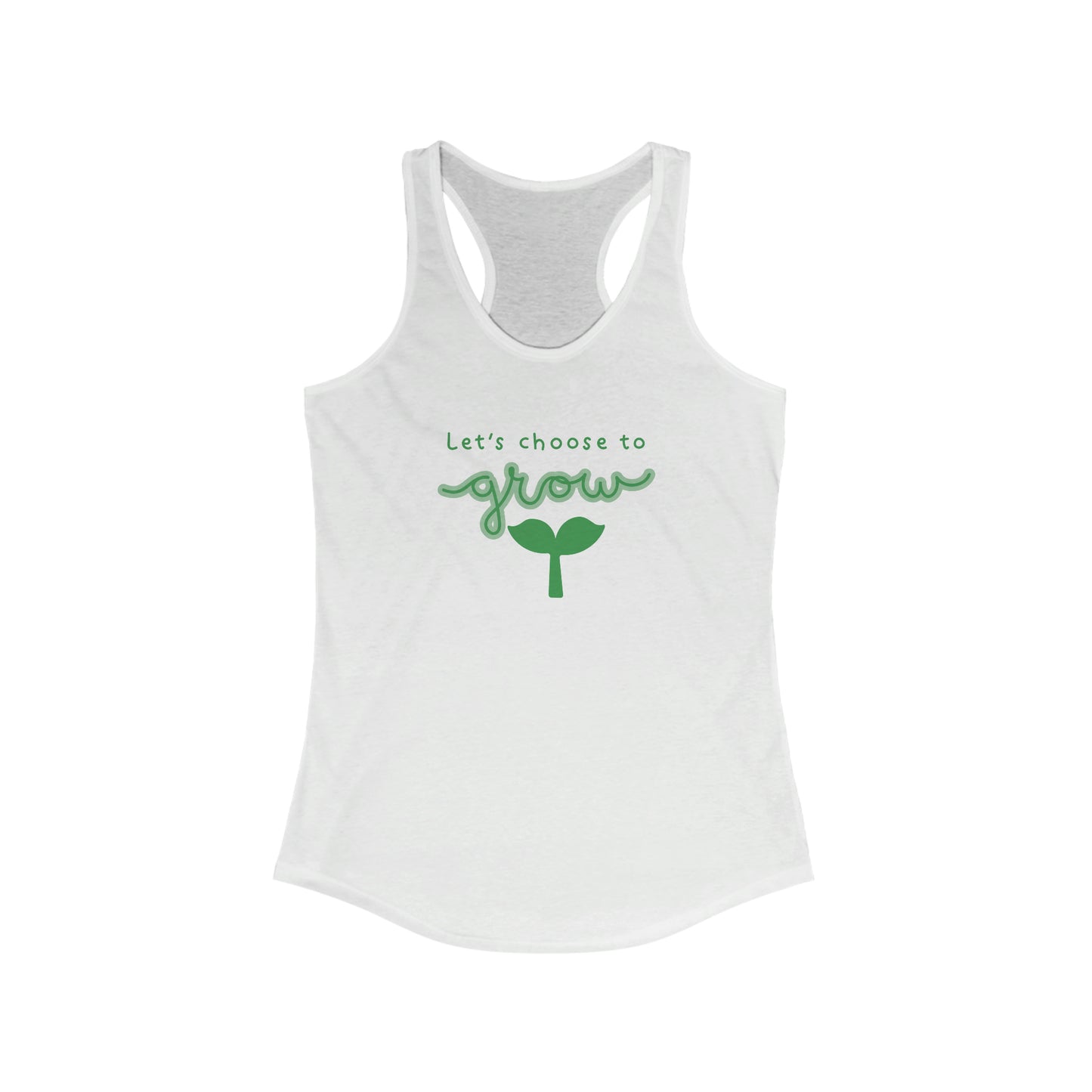 Grow Racerback Tank