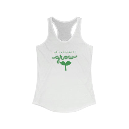 Grow Racerback Tank