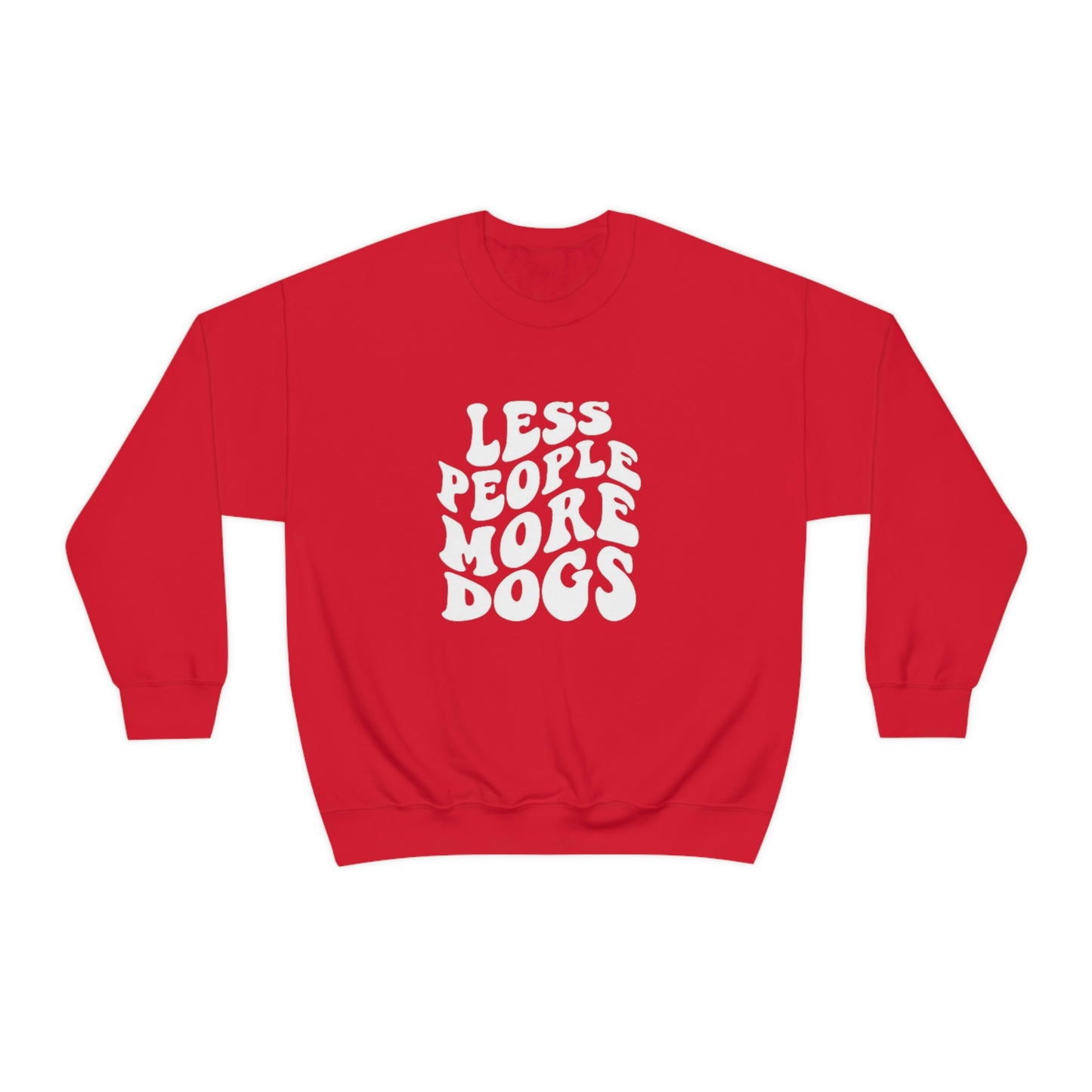 Less People More Dogs Sweatshirt