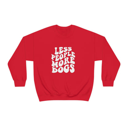 Less People More Dogs Sweatshirt