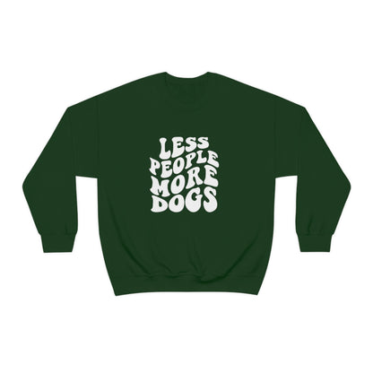 Less People More Dogs Sweatshirt