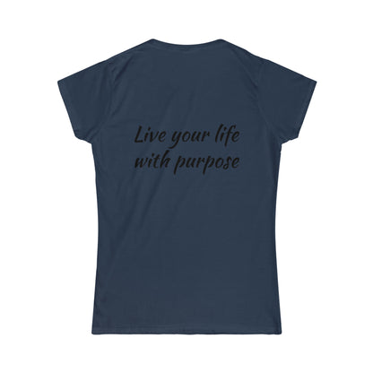 Live Your Life Softstyle Tee