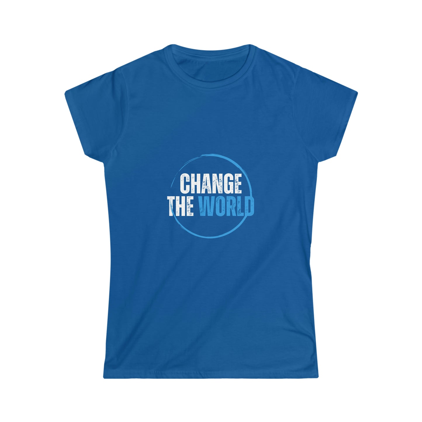 Change The World Softstyle Tee