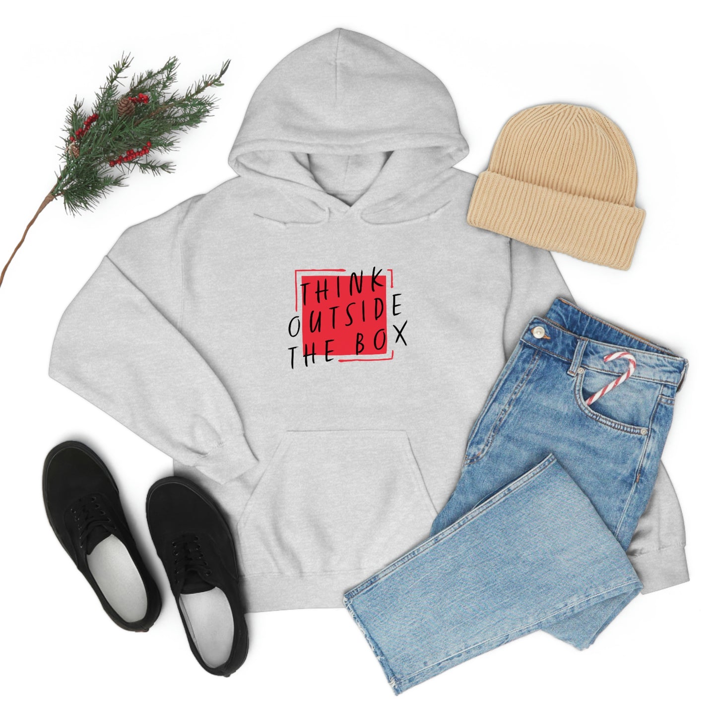 Think Outside The Box Hoodie