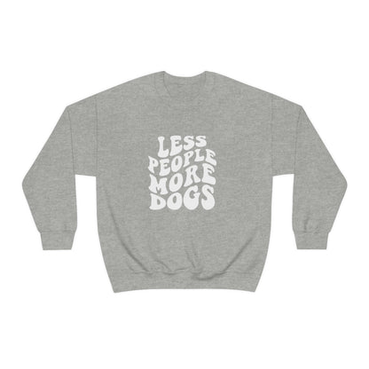 Less People More Dogs Sweatshirt