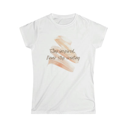 Stay Inspired Softstyle Tee